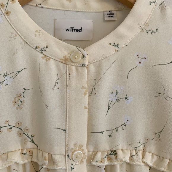 Yellow Floral Blouse - Picture 2 of 4